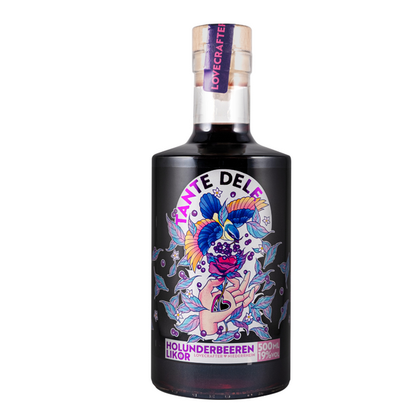 TANTE DELE Holunderbeeren Likör 0,5 Liter