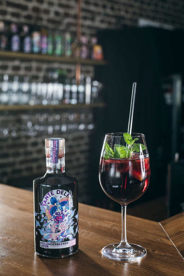 TANTE DELE Holunderbeeren Likör 0,5 Liter