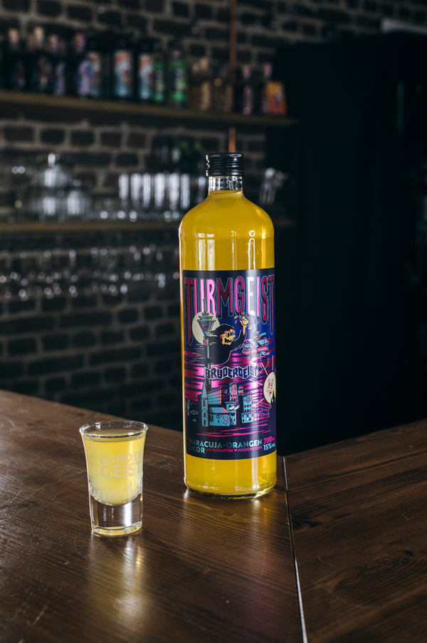 TURMGEIST – Maracuja-Orangen Likör von BRÜDERGEIST - ANGEBOT