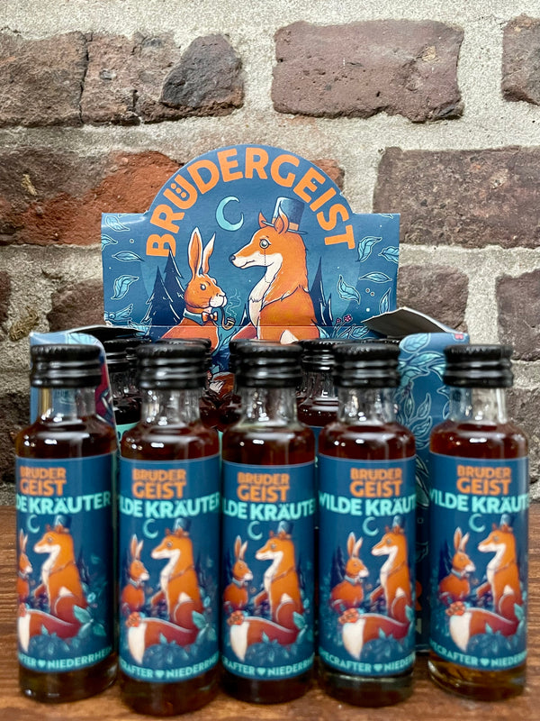 BRÜDERGEIST - Wilde Kräuter - Mini - 20 Stück