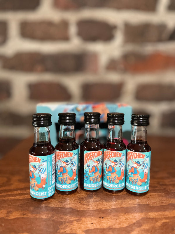 KÄFFCHEN -Der Kaffeelikör von BRÜDERGEIST - SHOT - Mini - 15er - PET