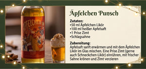 ÄPFELCHEN Winteredition  – Der Bratapfel-Likör von BRÜDERGEIST