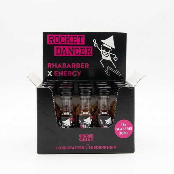 ROCKET DANCER - RHABARBER x ENERGY Likör -  15er Pack