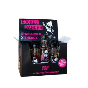 ROCKET DANCER - RHABARBER x ENERGY Likör -  15er Pack