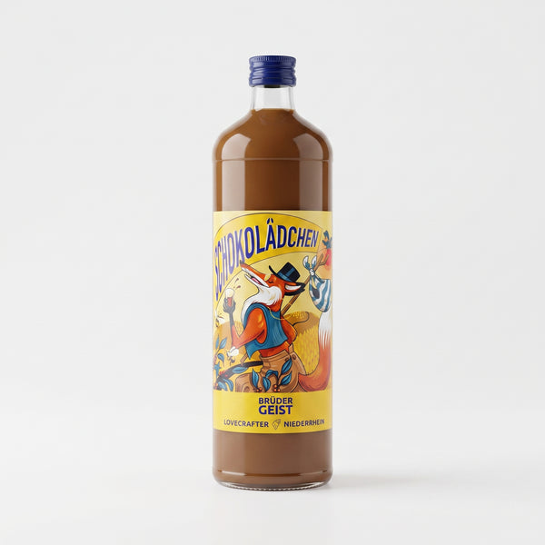 SCHOKOLÄDCHEN von BRÜDERGEIST - Schokolikör - 700 ml | 17 % Vol.