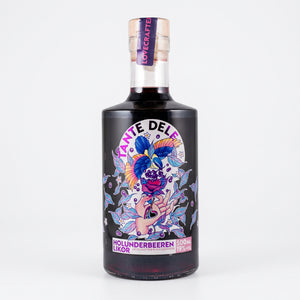 TANTE DELE Holunderbeeren 500 ml | 19 % Vol. | Geschenkflasche