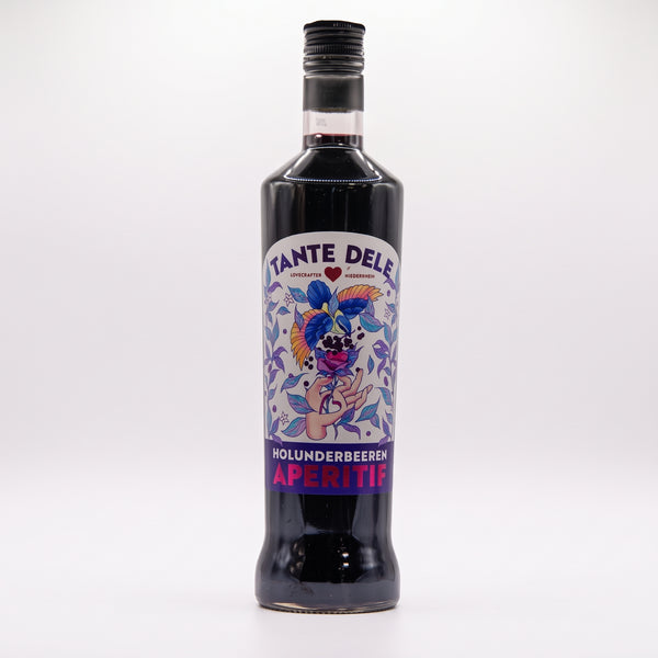 TANTE DELE Holunderbeeren – 700 ml | 19 % Vol. | Natürlich & Fruchtig