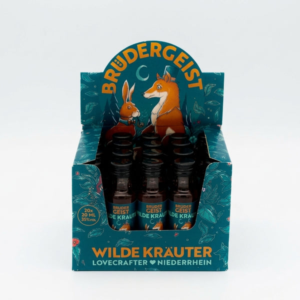BRÜDERGEIST - Wilde Kräuter - Mini - 20 Stück